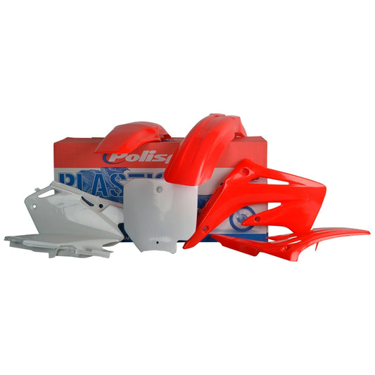 Polisport Honda Plastic Kit CR 85 2003 - 2007, Red - motocross4u