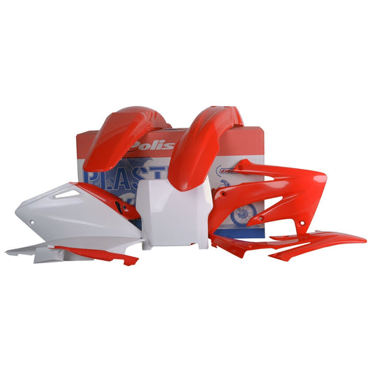 Polisport Honda Plastic Kit CRF 250 R 2004 - 2005, Red - motocross4u