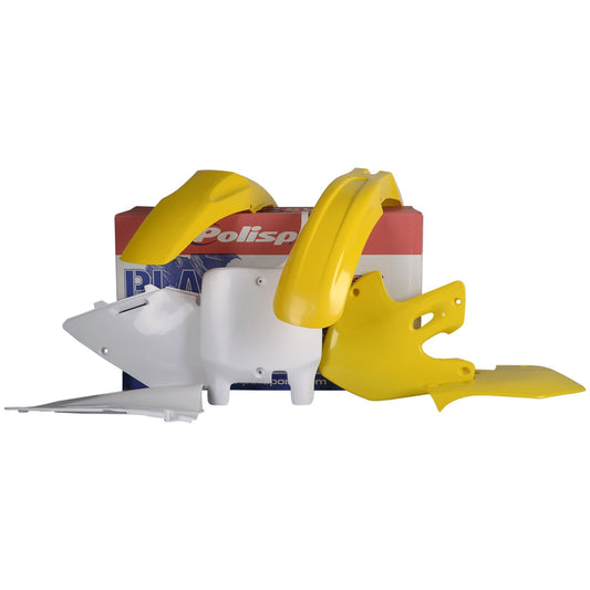 Polisport Suzuki Plastic Kit RM 125 RM 250 1999 - 2000, Yellow - motocross4u