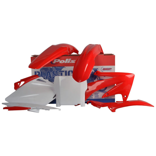 Polisport Honda Plastic Kit CRF 450 R 2007, Red - motocross4u