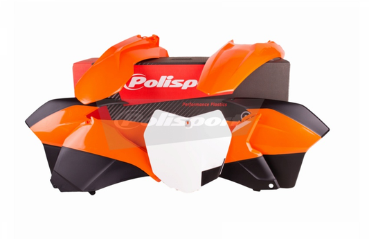 Polisport KTM Plastic Kit EXC EXCF 2014 - 2016, OEM 14 - motocross4u