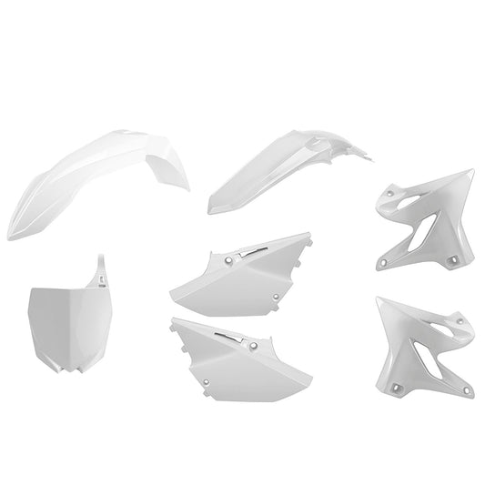 Polisport Yamaha Plastic Kit YZ 125 YZ 250 2015 - 2020, White - motocross4u