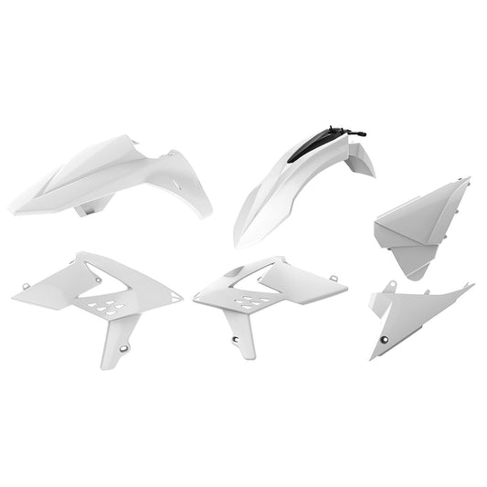 Polisport Beta Plastic Kit RR ENDURO 2013 - 2017, White - motocross4u