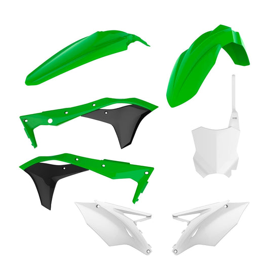 Polisport Kawasaki Plastic Kit KXF 250 2017 - 2020, OEM - motocross4u