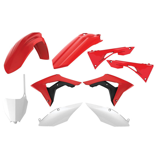 Polisport Honda Plastic Kit CRF 250 R 2018 - 2021 CRF 450 R 2017 - 2020, OEM - motocross4u