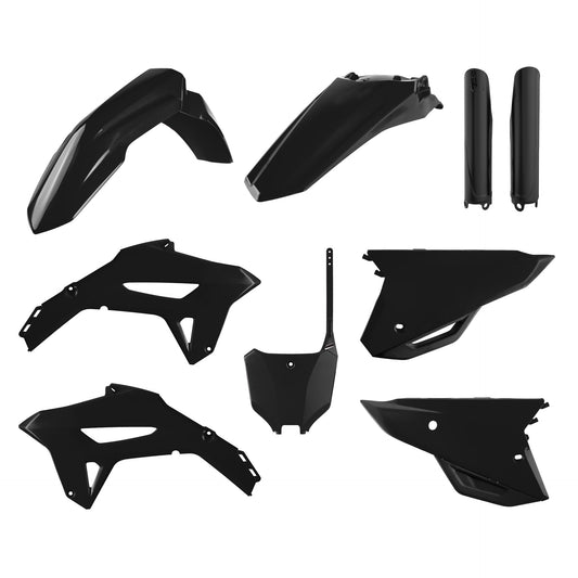 Polisport Honda Plastic Kit CRF 250 R 2022 - 2023 CRF 450 R 2021 - 23, Black - motocross4u