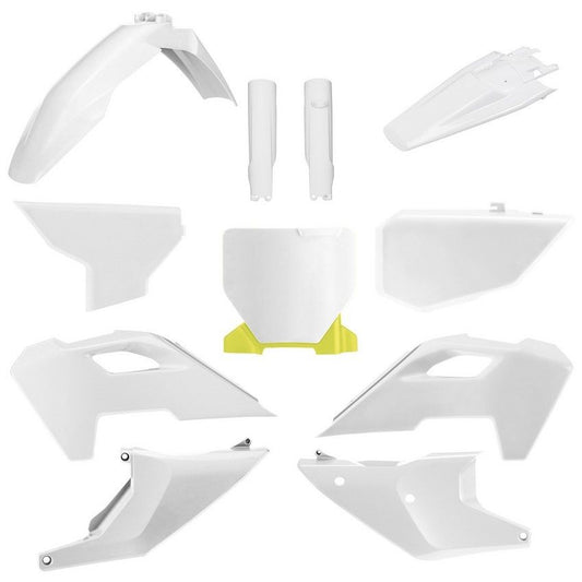 Polisport Husqvarna Plastic Kit TC FC 2023 – 2024, White - motocross4u