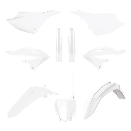 Polisport Yamaha Plastic Kit YZ 125 YZ 250 2022, White - motocross4u