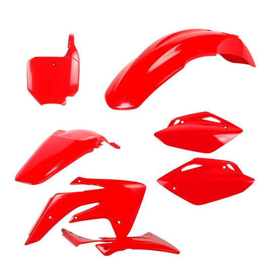 Polisport Honda Plastic Kit CRF 150 R 2007 - 2023, All Red - motocross4u