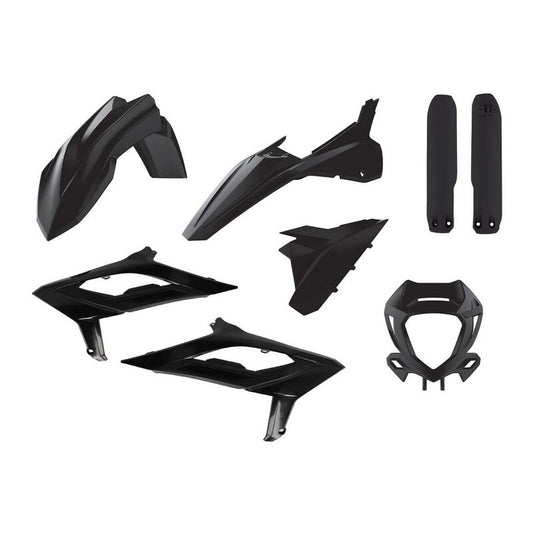 Polisport Beta Plastic Kit RR ENDURO 2023, Black - motocross4u