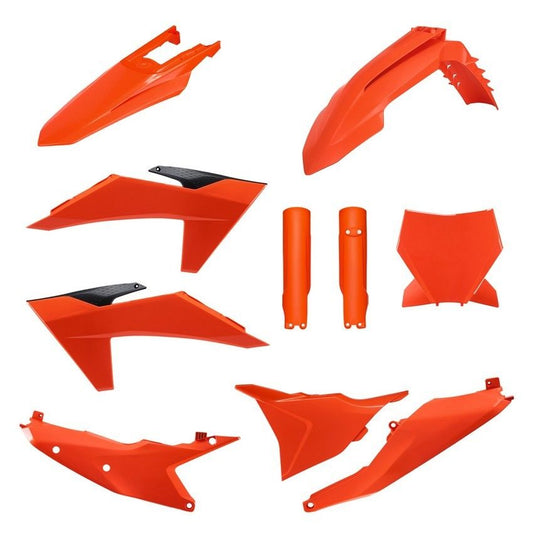 Polisport KTM Plastic Kit SX SXF 2023 - 2024, All Orange - motocross4u