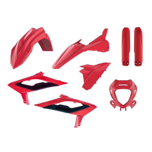 Polisport Beta Plastic Kit RR ENDURO 2023 - 2024, Red Black - motocross4u