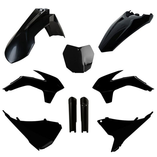 Polisport KTM Plastic Kit SX SXF 2013 - 2014, Black - motocross4u