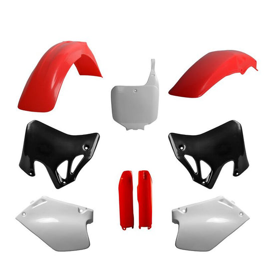Polisport Honda Plastic Kit with Fork Guards CR 125 1995 - 1997 CR 250 95 - 1996, OEM - motocross4u