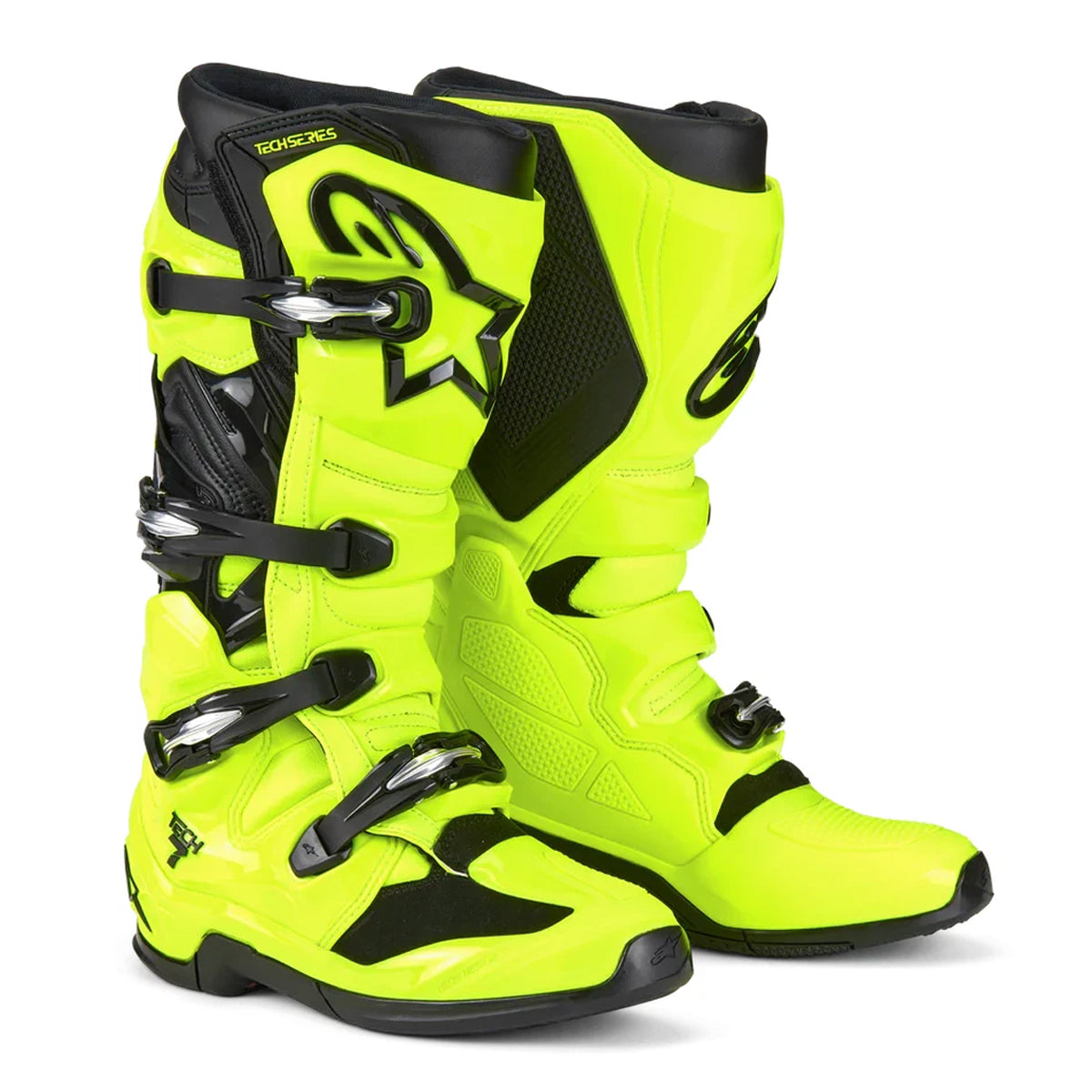 Alpinestars Tech 7 Motocross Boots – YELLOW FLUO BLACK