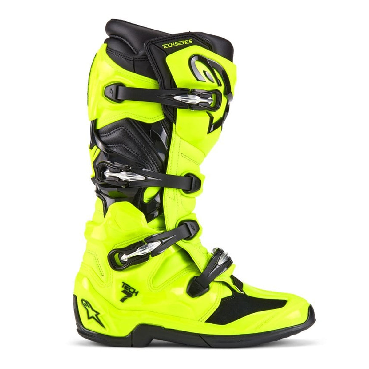 Alpinestars Tech 7 Motocross Boots – YELLOW FLUO BLACK