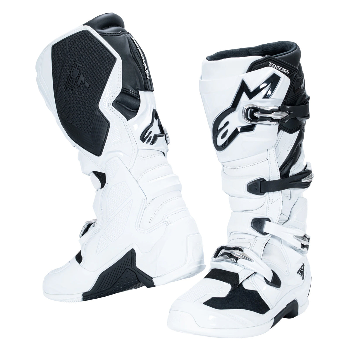 Alpinestars Tech 7 Motocross Boots – WHITE BLACK