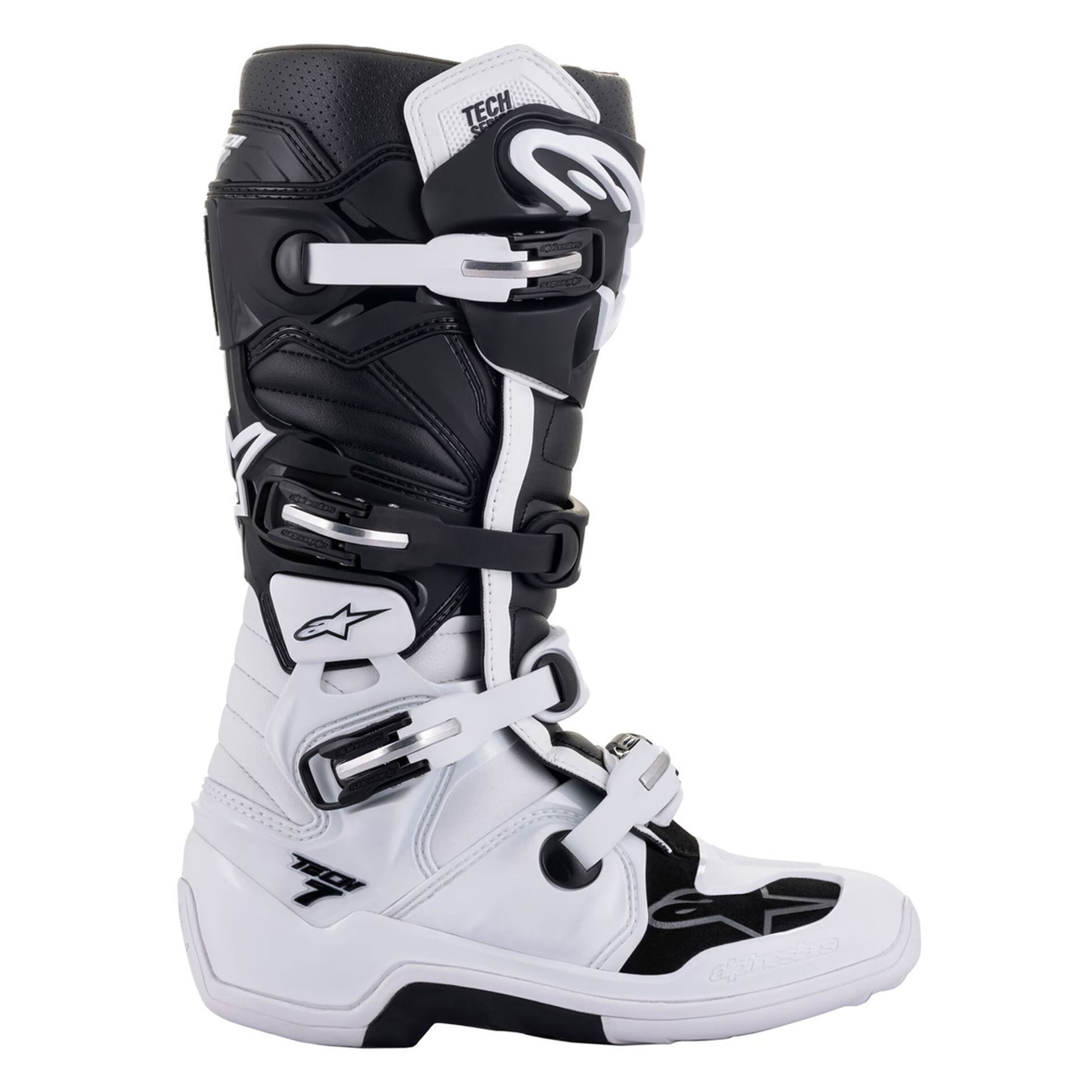 Alpinestars Tech 7 Motocross Boots – WHITE BLACK - motocross4u