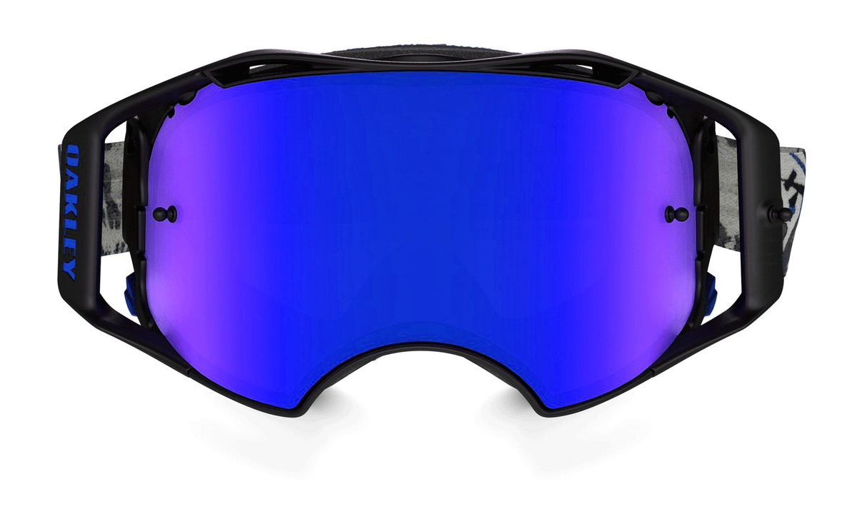 oakley rip and roll goggles n Airbrake Tear off Lens, Mirror Blue Gi Size:A2H The sticks where the FLHR Kleister selber machen: So