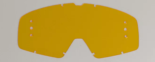 Rip n Roll Fox Main / Pro Roll Off Lens, Yellow - motocross4u