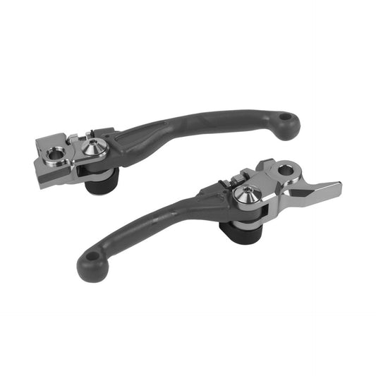 Polisport Honda Pivot Lever Set CRF 450 R / RX 2021 – 2022, Grey - motocross4u