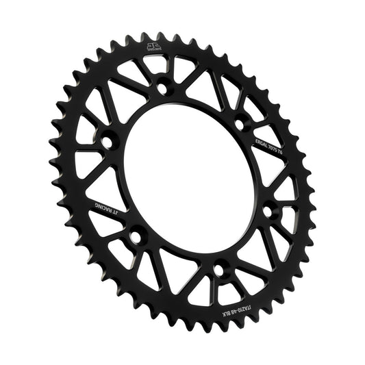 JT Sprockets Aluminium Rear Sprocket Honda CR 125 1983 - 2007 CR 250 1984 - 07 CR 500 84 - 2001 CRF 250 R 2004 - 2023 CRF 450 R 2002 - 23 Beta RR Enduro 2013 - 2021, 48T - motocross4u