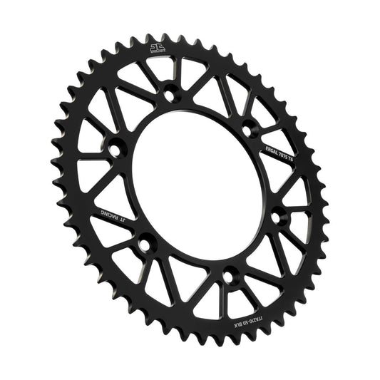JT Sprockets Aluminium Rear Sprocket Honda CR 125 1983 - 2007 CR 250 1984 - 07 CR 500 84 - 2001 CRF 250 R 2004 - 2023 CRF 450 R 2002 - 23 Beta RR Enduro 2013 - 2021, 50T - motocross4u