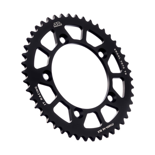JT Sprockets Aluminium Rear Sprocket KTM SX 65 1998 - 2023 Husqvarna TC 65 2017 - 23 Gas Gas MC 65 2021 - 23, 46T - motocross4u