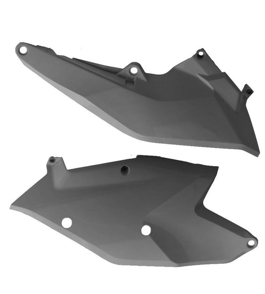 Polisport KTM Side Panels SX SXF 2016 - 2018 SX 250 2017 - 18 EXC EXCF 17 - 2019, Nardo Grey - motocross4u