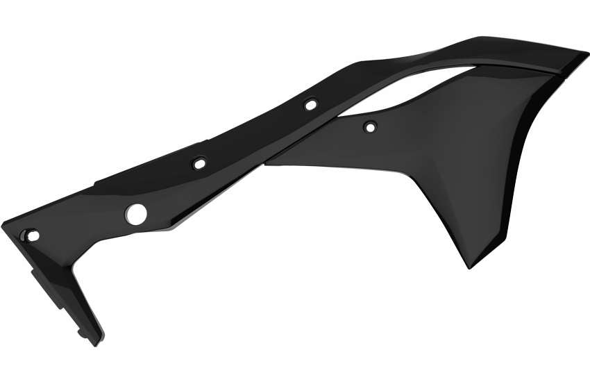 Polisport Kawasaki Plastic Kit KXF 250 2017 - 2020, Black - motocross4u