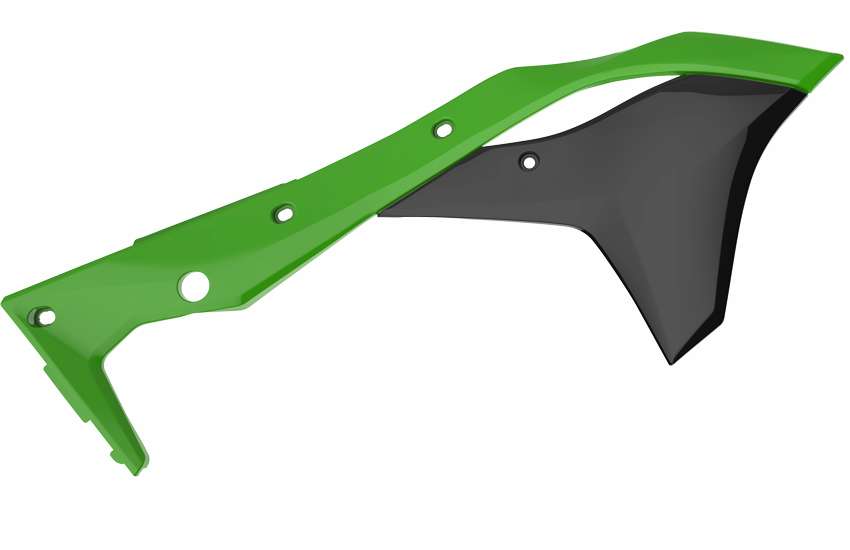 Polisport Kawasaki Plastic Kit KXF 250 2017 - 2020, OEM 20 - motocross4u