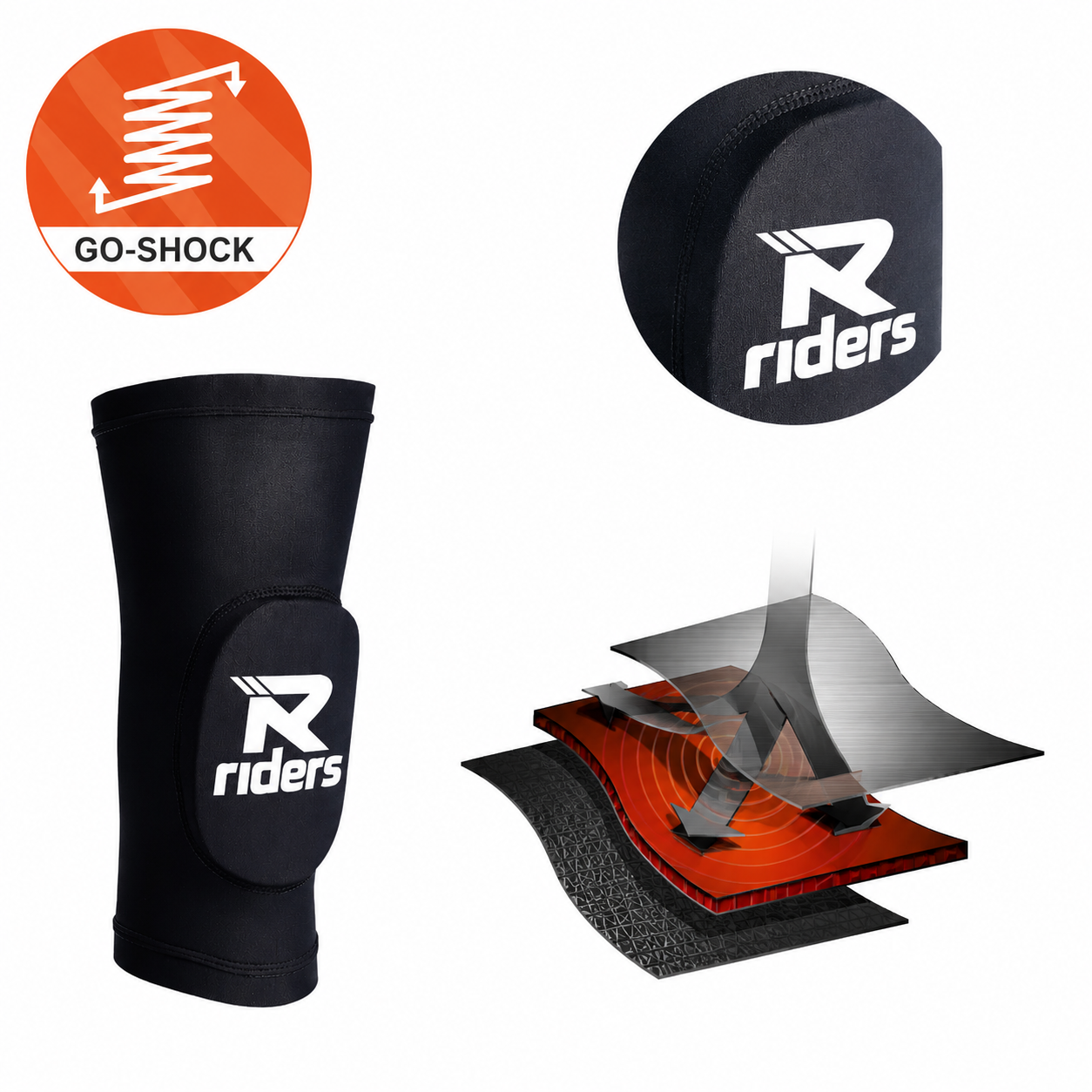 R Riders Knee Pads