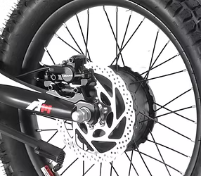 Revvi 18" Electric Bike 36v 500 Watt Hub Motor- 3 Speed Settings