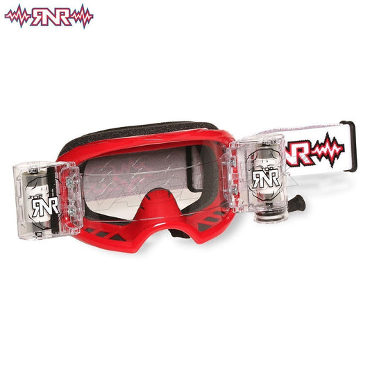 Rip n Roll Colossus WVS Roll Off Goggle, Red - motocross4u