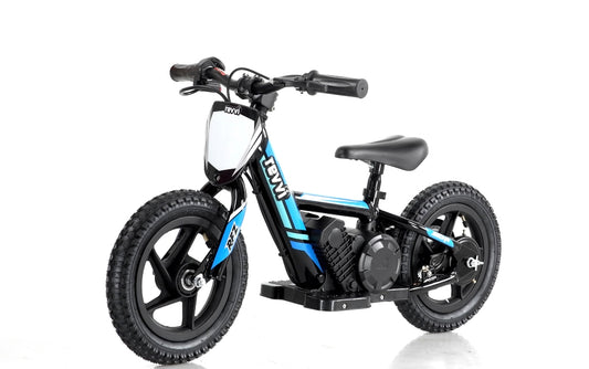 Revvi 12" Electric Balance Bike - Blue - Back in Stock 30th November Order Now Don't Miss Out