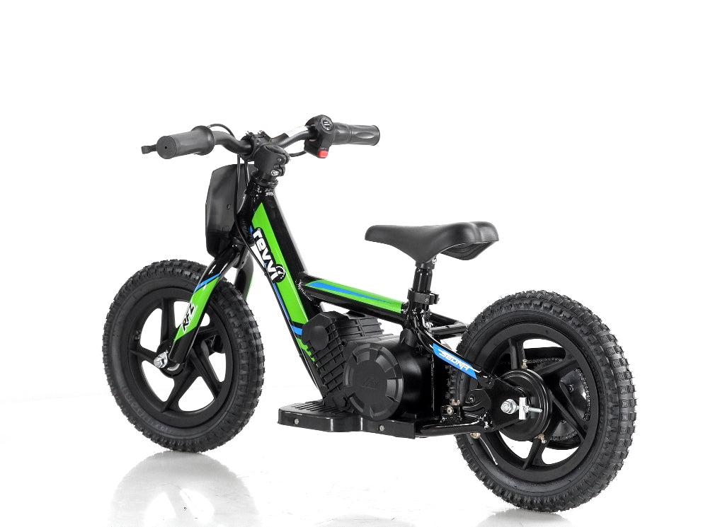 Revvi 12" Electric Balance Bike - Green