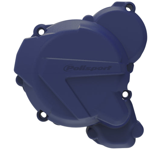 Polisport KTM Husqvarna Gas Gas Ignition Cover Protector EXC TE 250 300 2 strokes 2017 - 2023 EC 250 300 2021 - 23, Blue - motocross4u