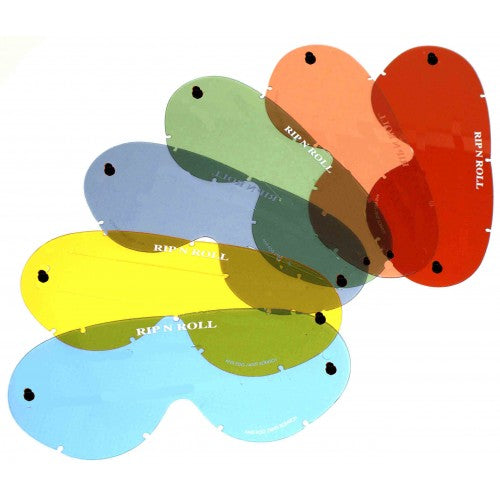 Rip n Roll Platinum Tear off Lens, Green - motocross4u