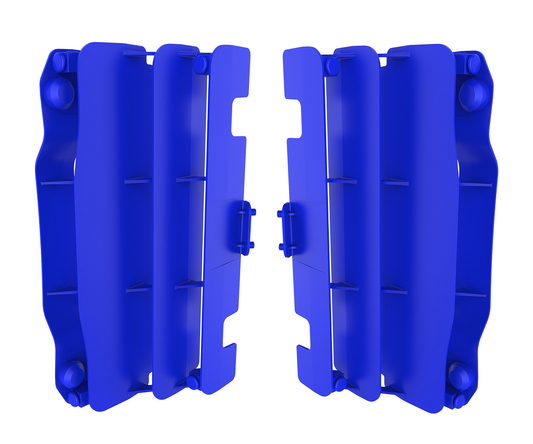 Polisport Yamaha Radiator Louvers YZ 125 YZ 250 2022 - 2023, Blue - motocross4u