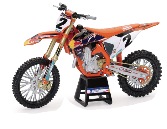 New Ray Toys 1:12 Cooper Webb RED BULL KTM SXF 450 2022 Toy Model - motocross4u