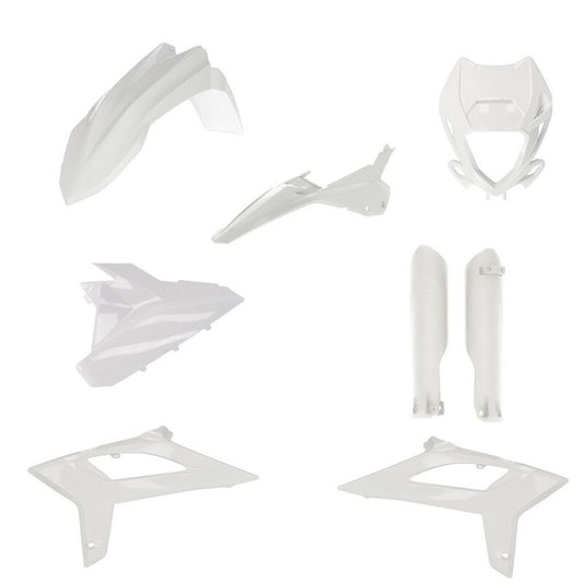 Polisport Beta Plastic Kit RR ENDURO 2023, White - motocross4u