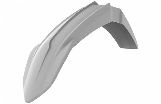 Polisport Yamaha Front Fender YZ 125 250 2022 YZF 250 2019 - 22 YZF 450 2018 - 22 WRF 250 YZ 250 FX 2020 - 22 WRF 450 YZ 450 FX 19 - 22, White - motocross4u