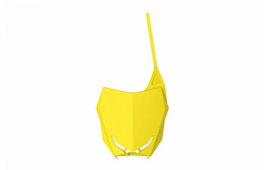 Polisport Suzuki Number Plate RM 125 250 2001 - 2008 RMZ 250 2007 - 2009 RMZ 450 2005 - 07 Restyle, Yellow - motocross4u