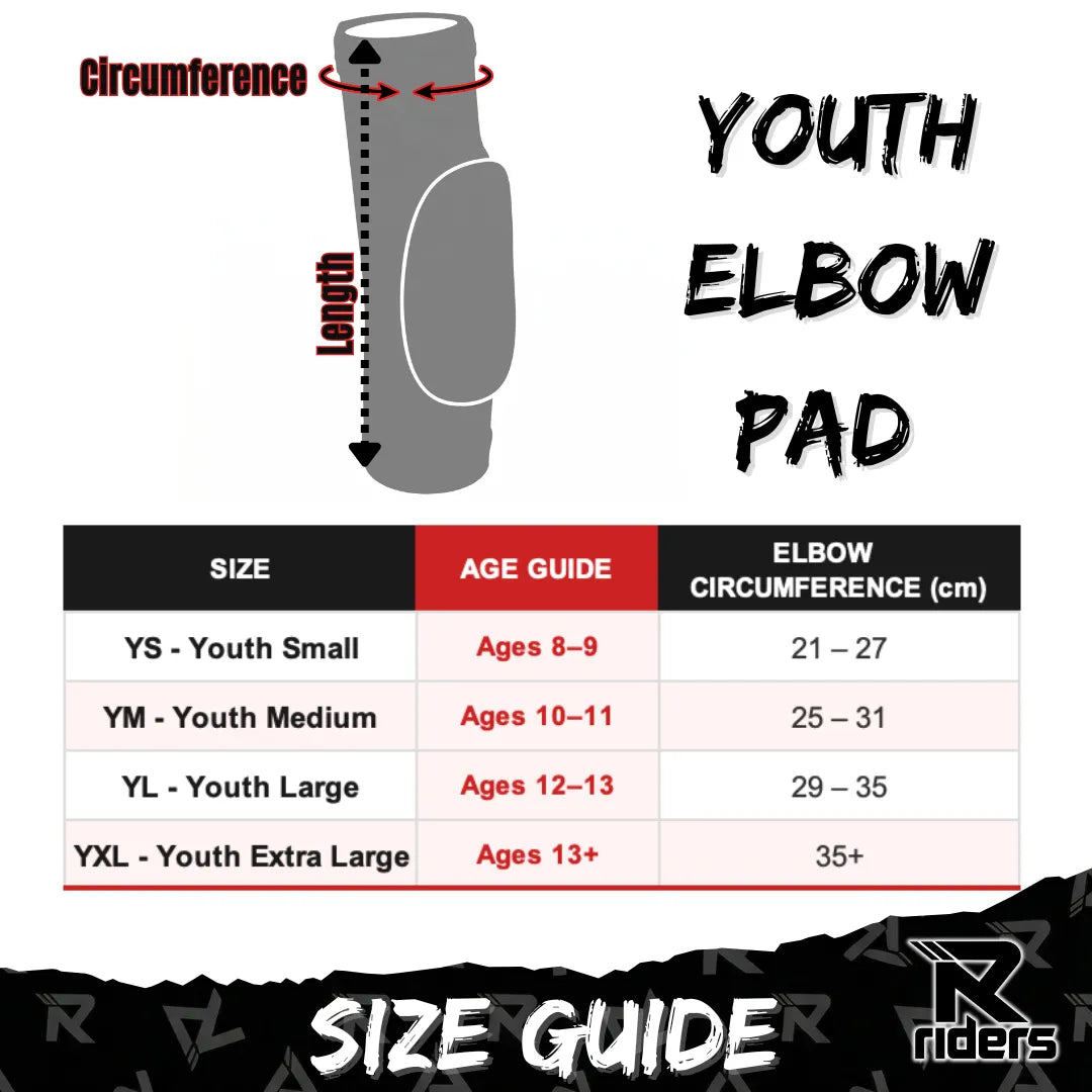 R Riders Elbow Pads