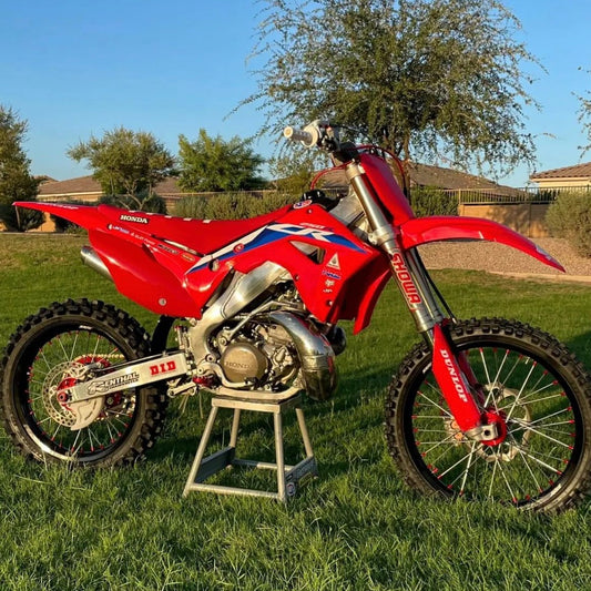 Polisport Honda Plastic Kit CR 125 250 2002 - 2007 Restyle, All Red - motocross4u