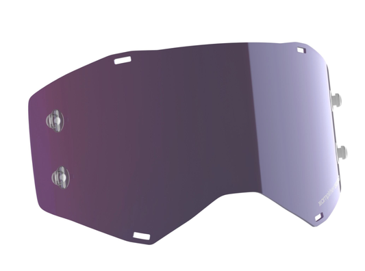 Scott Prospect / Fury Single Works Lens, Amplifier Blue - motocross4u