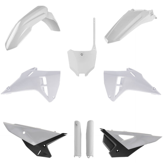 Polisport Honda Plastic Kit CRF 250 R CRF 450 R 2025, White - motocross4u