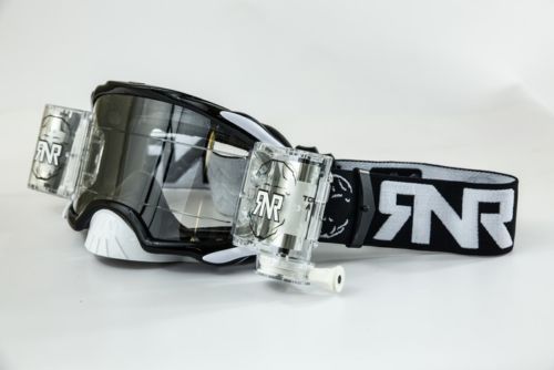 Rip n Roll Platinum WVS Goggles, Black - motocross4u