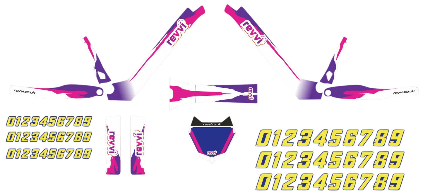 MX Replica Revvi Graphics Kit - To fit Revvi 16" XL Bikes