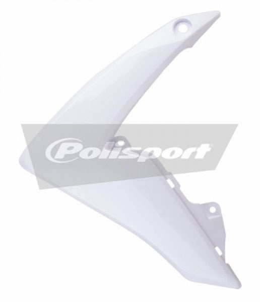 Polisport Honda Upper Radiator Scoops CRF 110 F 2013 - 2018, White - motocross4u